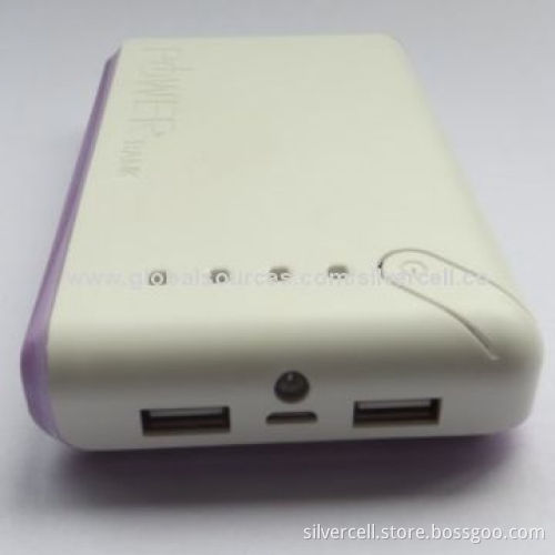 Power Bank with 14,000mAh Capacity, Reliable Li-ion Battery Cell